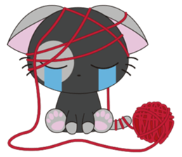 Akichan Kitten Friends! sticker #12056104