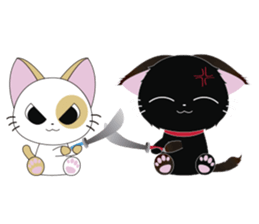 Akichan Kitten Friends! sticker #12056109