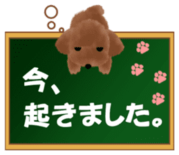 toy-poodle3 sticker #12056206