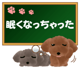 toy-poodle3 sticker #12056207
