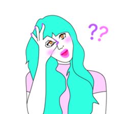 Fashionista Lady-vol.3 sticker #12056563