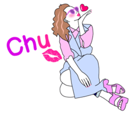 Fashionista Lady-vol.3 sticker #12056566