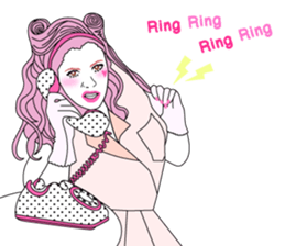 Fashionista Lady-vol.3 sticker #12056570