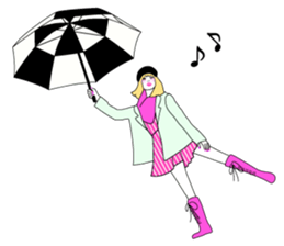 Fashionista Lady-vol.3 sticker #12056580