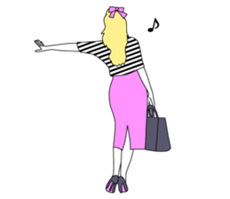 Fashionista Lady-vol.3 sticker #12056581