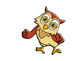PAG OWL 1 sticker #12056955