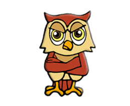 PAG OWL 1 sticker #12056962