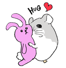 Chinchilla paradise! sticker #12057061