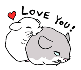 Chinchilla paradise! sticker #12057068