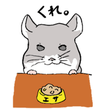 Chinchilla paradise! sticker #12057069