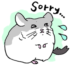 Chinchilla paradise! sticker #12057074