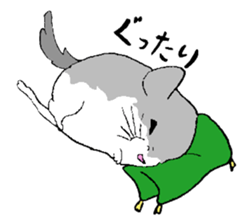 Chinchilla paradise! sticker #12057080