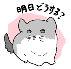 Chinchilla paradise! sticker #12057089