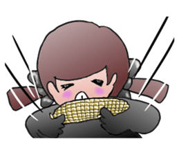 Interesting family Summer came sticker #12057677