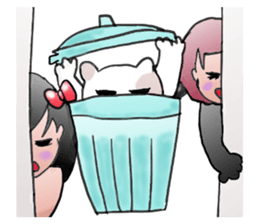 Interesting family Summer came sticker #12057692