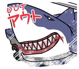 Attack of Sharks!! sticker #12057799