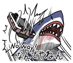 Attack of Sharks!! sticker #12057806