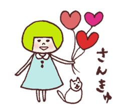 Okappa Hanachan4 sticker #12058216