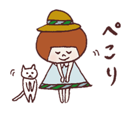 Okappa Hanachan4 sticker #12058220