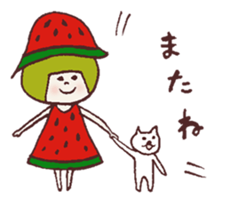 Okappa Hanachan4 sticker #12058225