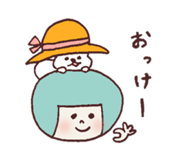 Okappa Hanachan4 sticker #12058226