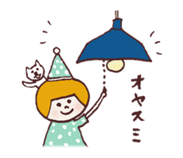 Okappa Hanachan4 sticker #12058231