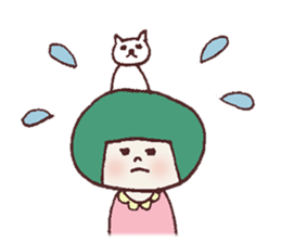 Okappa Hanachan4 sticker #12058237