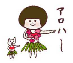 Okappa Hanachan4 sticker #12058238