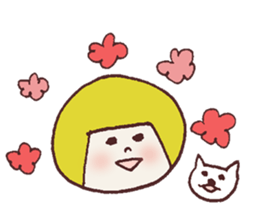 Okappa Hanachan4 sticker #12058250