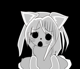 Sticker of cat daughter(Tagalog version) sticker #12058424