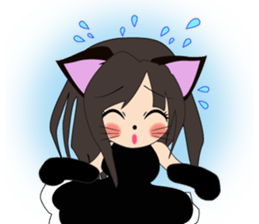 Sticker of cat daughter(Tagalog version) sticker #12058431