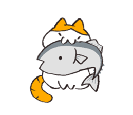 odebu&neko ~summer~ sticker #12059001