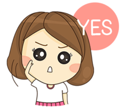 Good Mind Girl sticker #12059343