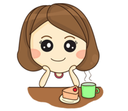 Good Mind Girl sticker #12059348