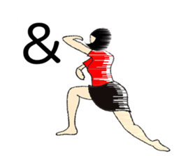 Japanese Supple wife sticker #12059766