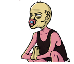 Bayi Tua sticker #12060229