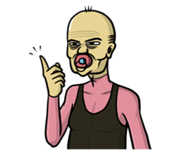 Bayi Tua sticker #12060254