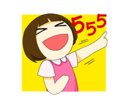 Gamsai one sided-love sticker #12060363