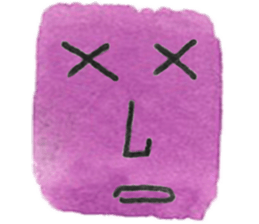 Colorful Face. sticker #12060508