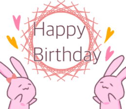 cute rabit* sticker #12060627