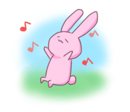 cute rabit* sticker #12060629