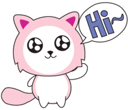 Sweet Pink Cat Daily sticker #12061555