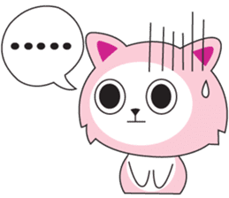 Sweet Pink Cat Daily sticker #12061556