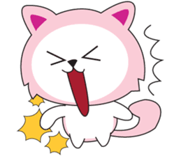 Sweet Pink Cat Daily sticker #12061558