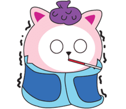 Sweet Pink Cat Daily sticker #12061566