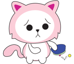 Sweet Pink Cat Daily sticker #12061577