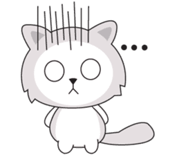 Sweet Pink Cat Daily sticker #12061578