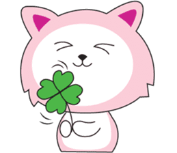 Sweet Pink Cat Daily sticker #12061581