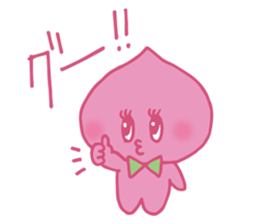 Mr.peach & fine friends sticker #12061590