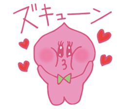 Mr.peach & fine friends sticker #12061594